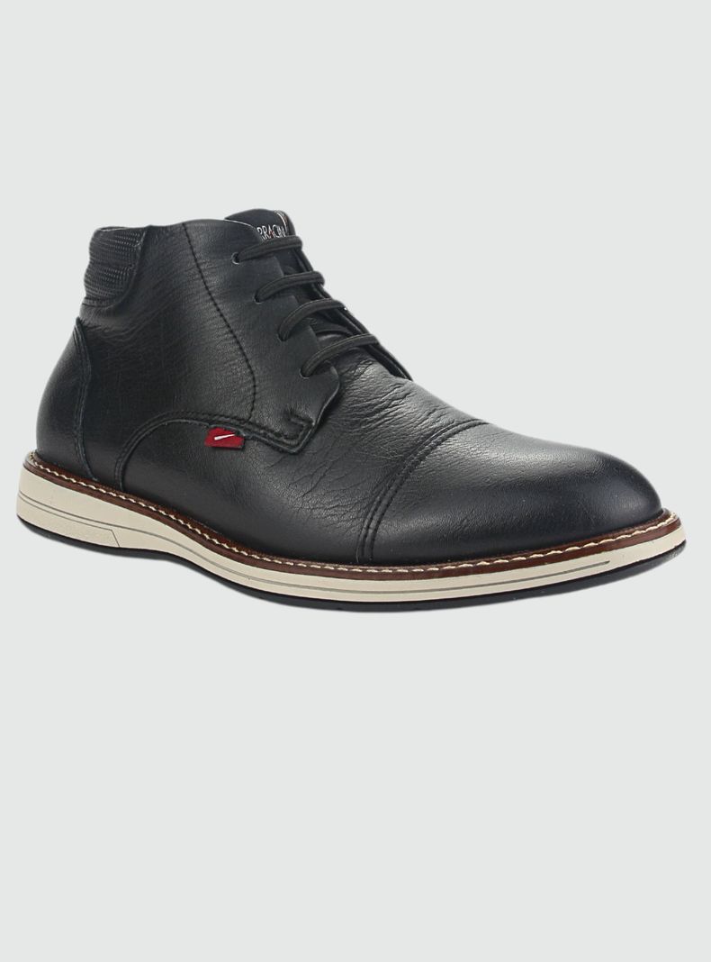 Botin Ferracini Hombre 6153 E Preto Casual-2