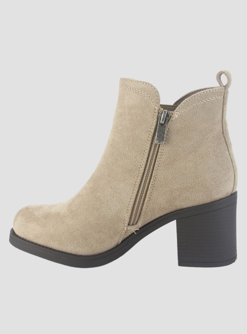 Botin Chalada Mujer Prata-1 Taupe Casual-1
