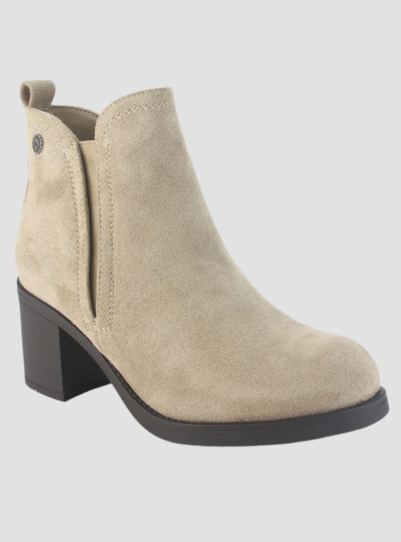 Botin Chalada Mujer Prata-1 Taupe Casual-2