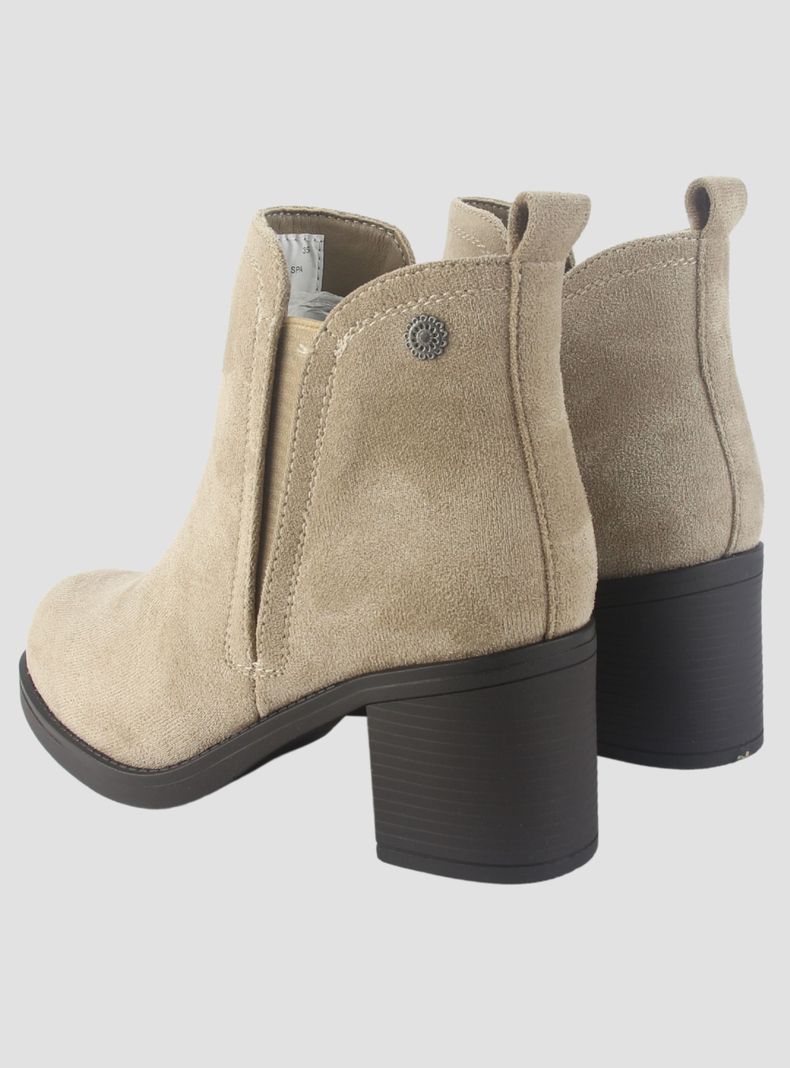 Botin Chalada Mujer Prata-1 Taupe Casual-5