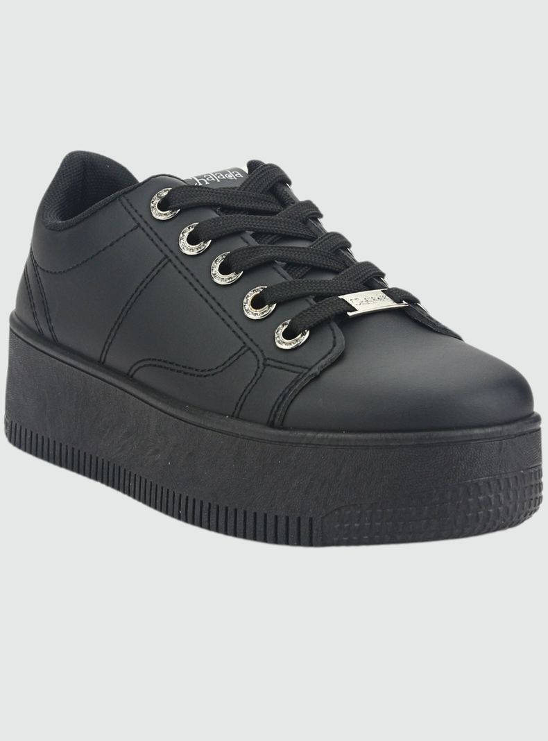 Zapatilla Chalada Mujer Metta-15 Negro Urbano-2