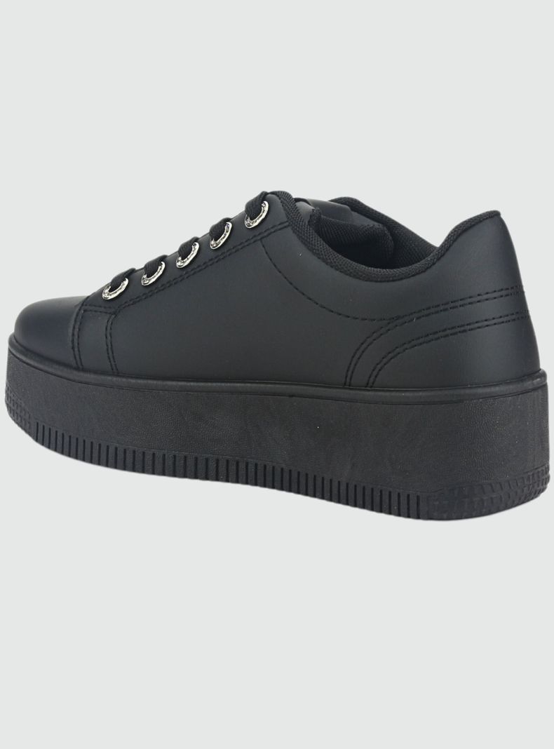 Zapatilla Chalada Mujer Metta-15 Negro Urbano-3
