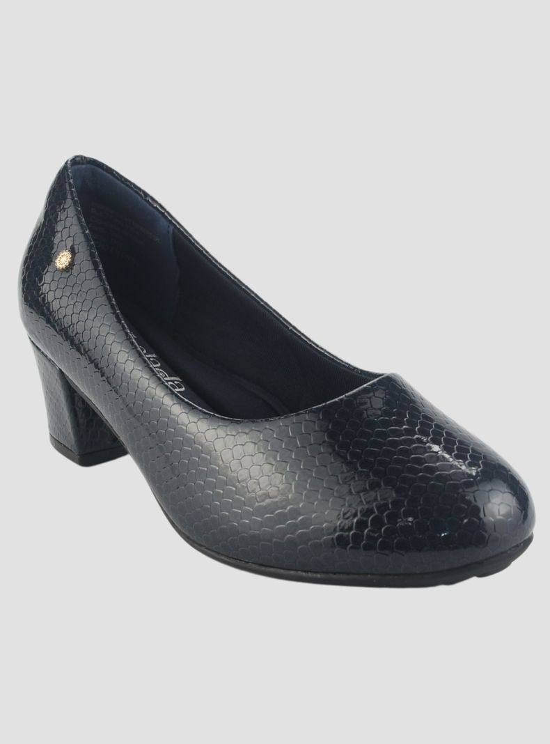 Zapato Chalada Mujer Flexi-58 Azul Casual-2