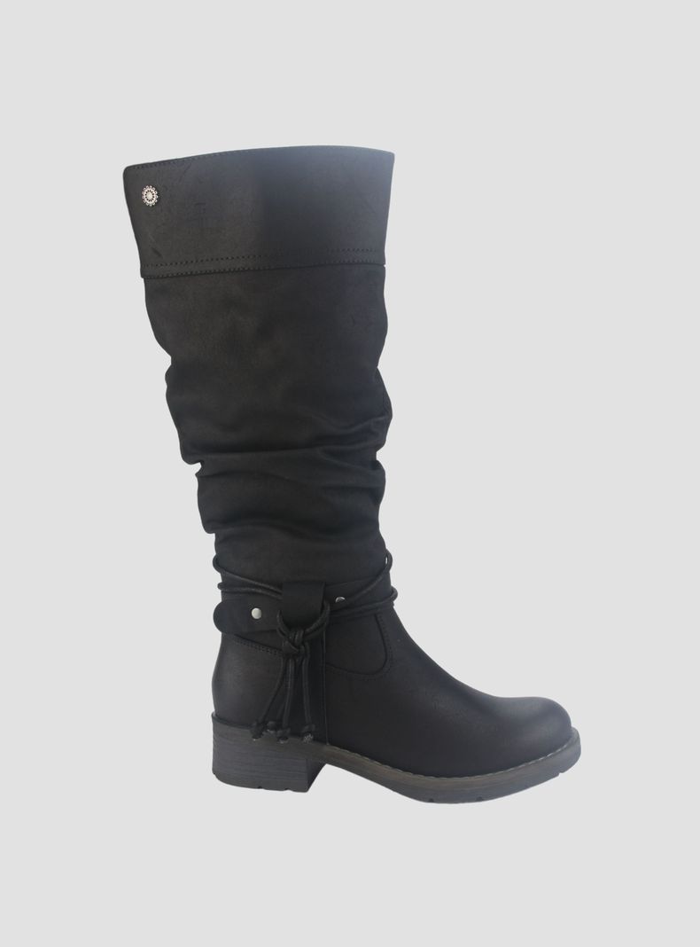 Bota Chalada Mujer Torri-30 Negro Casual-0