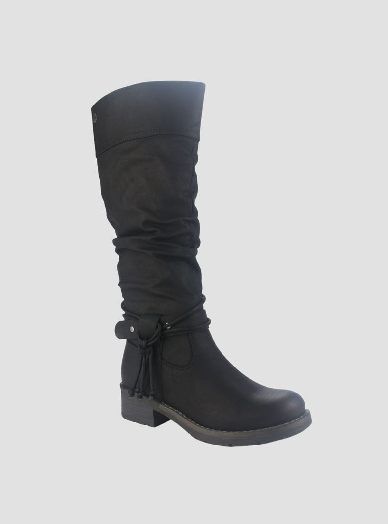 Bota Chalada Mujer Torri-30 Negro Casual-2