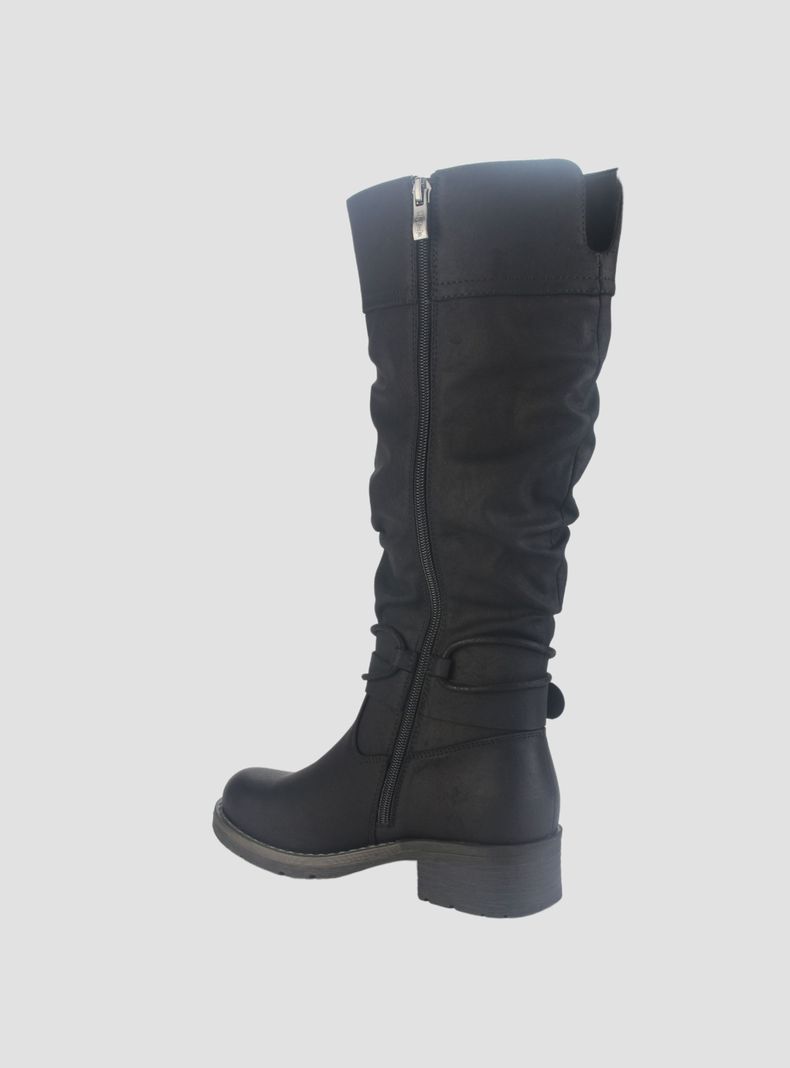 Bota Chalada Mujer Torri-30 Negro Casual-3