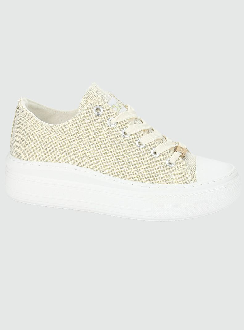 Zapatilla Chalada Mujer Clu-11 Dorado Urbano-0