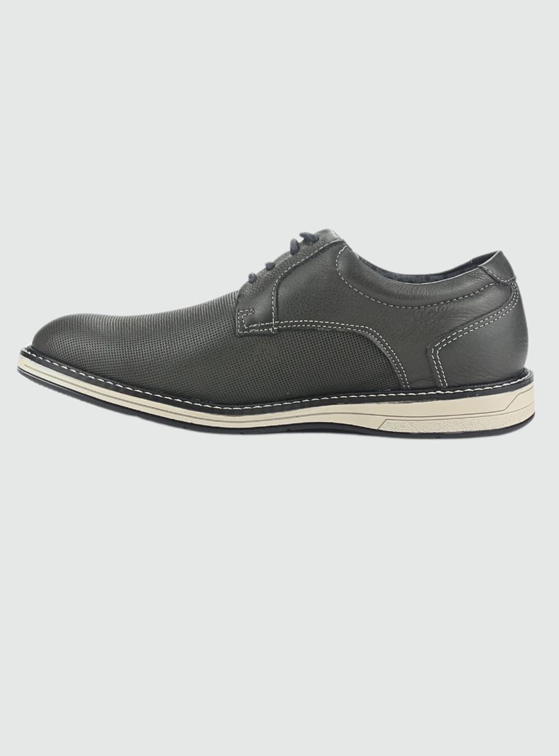Zapato Ferracini Hombre 6152-675 E Chumbo Casual-1