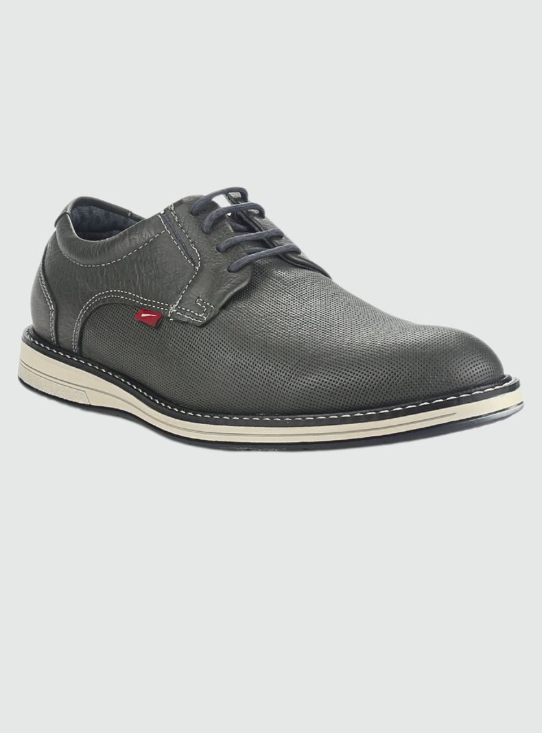Zapato Ferracini Hombre 6152-675 E Chumbo Casual-2