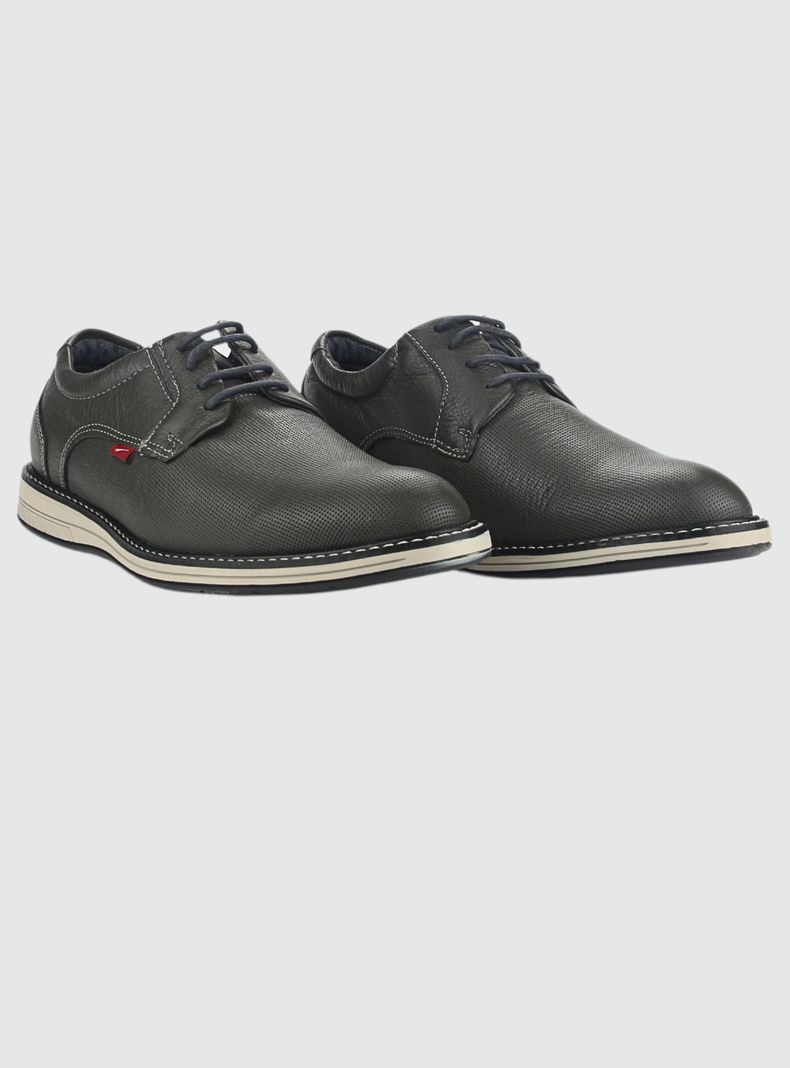 Zapato Ferracini Hombre 6152-675 E Chumbo Casual-4