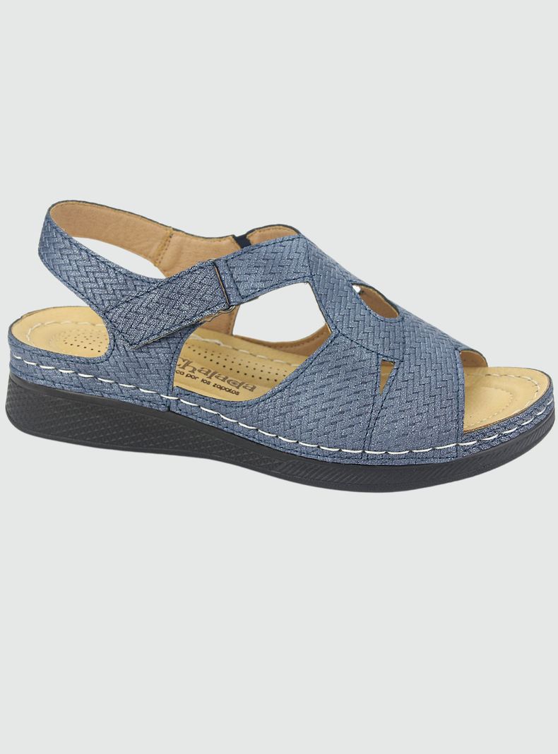Sandalia Chalada Mujer Didi-2 Azul Casual-0
