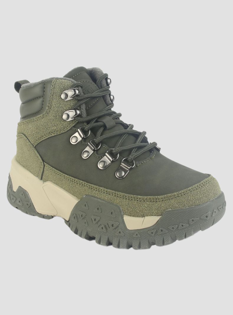 Botin Funway Mujer Nevado-2 Oliva Outdoor-2
