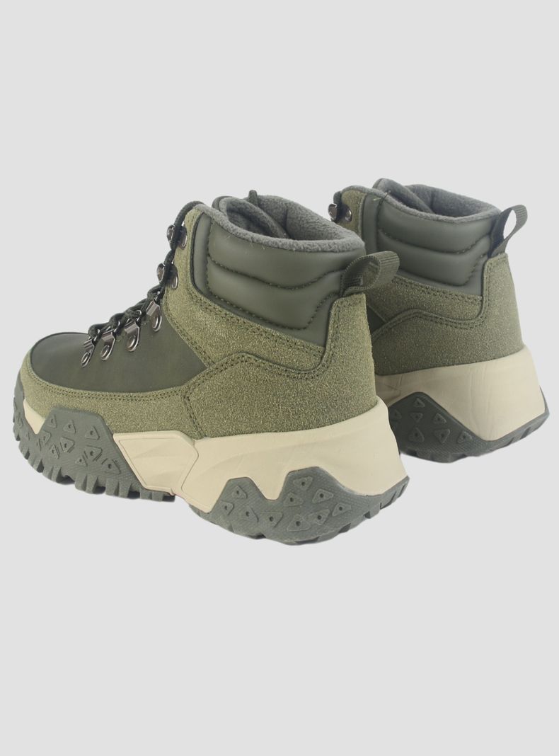 Botin Funway Mujer Nevado-2 Oliva Outdoor-5