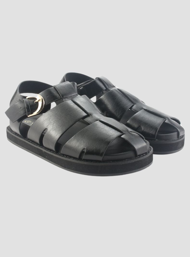 Sandalia Chalada Mujer Viva-11 Negro Casual-4