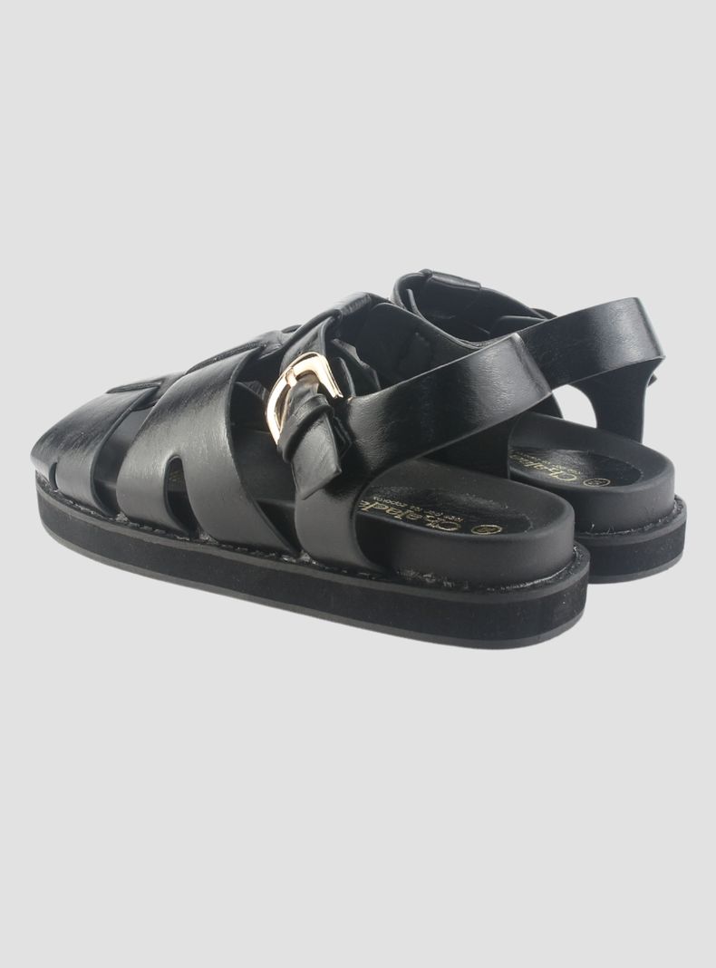 Sandalia Chalada Mujer Viva-11 Negro Casual-5