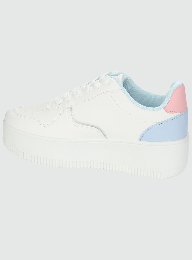 Zapatilla Chalada Mujer Metta-3 Blanco Moda-1