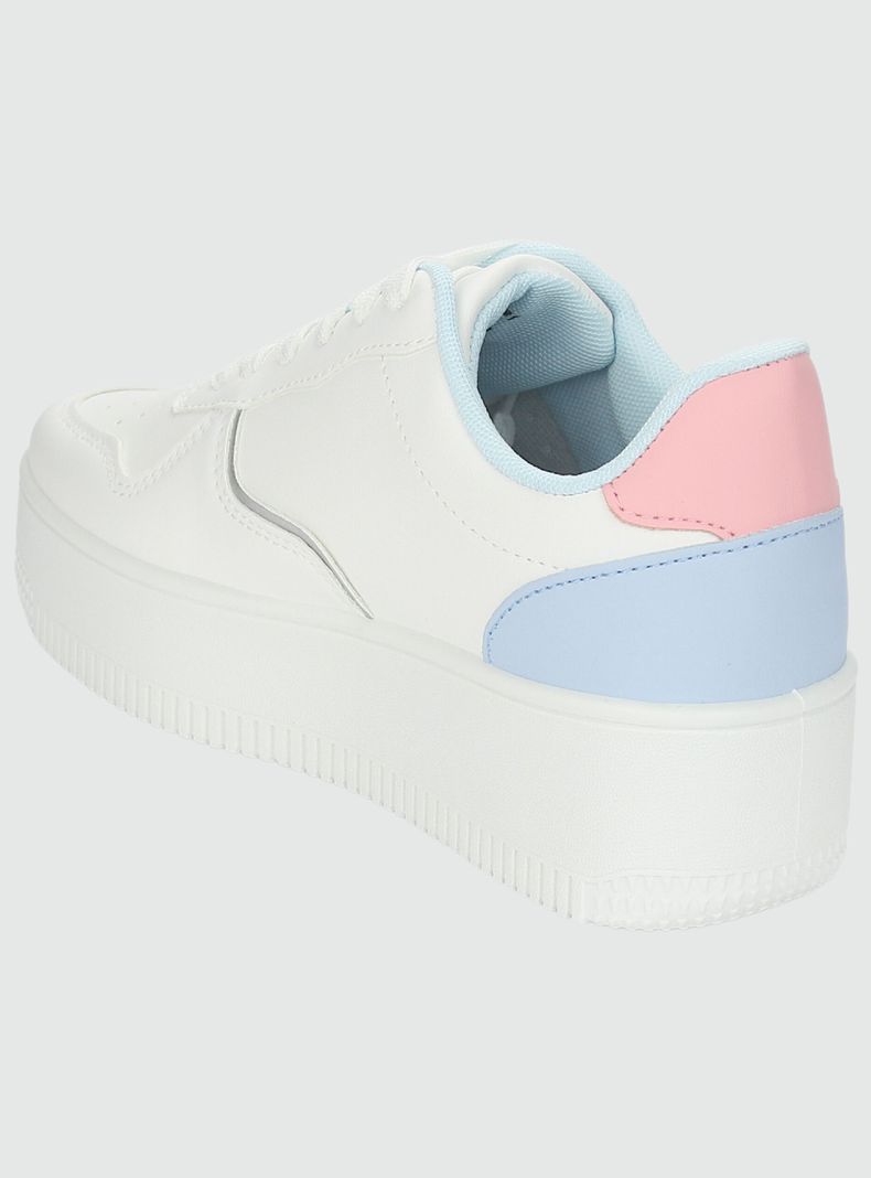 Zapatilla Chalada Mujer Metta-3 Blanco Moda-3