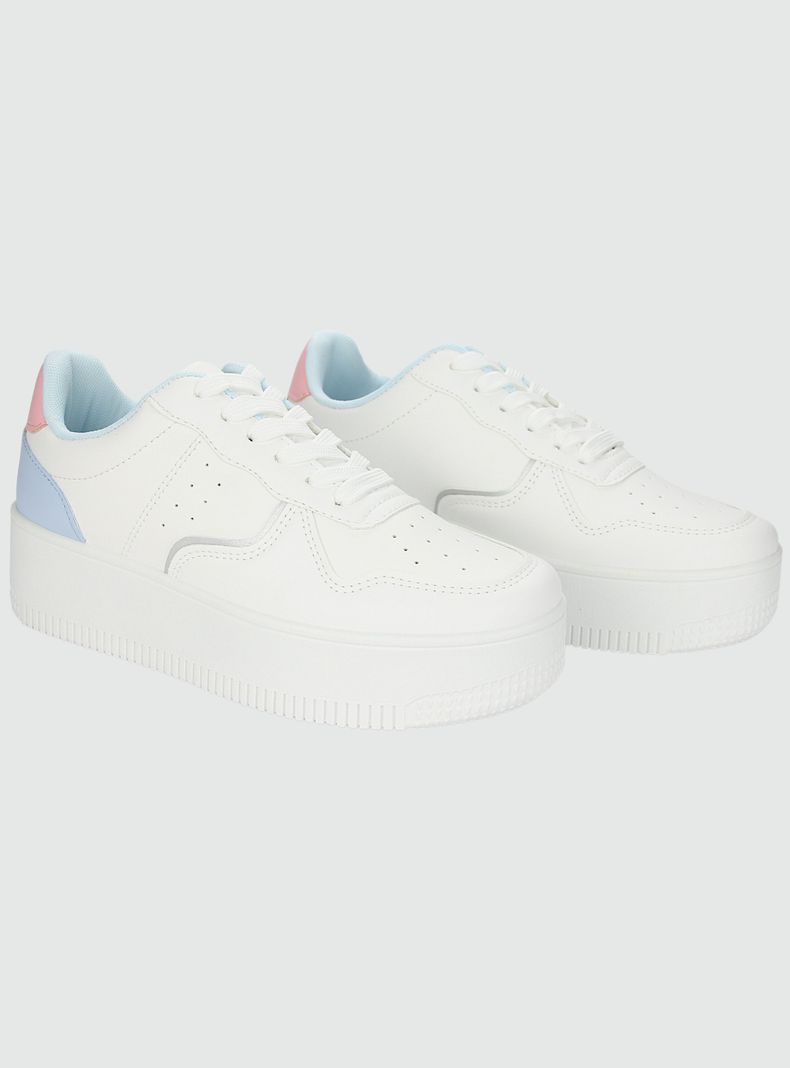 Zapatilla Chalada Mujer Metta-3 Blanco Moda-4