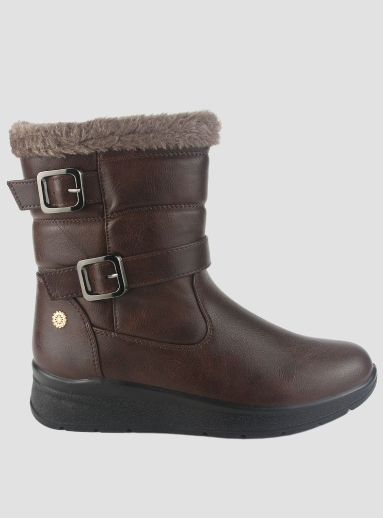 Botin Chalada Mujer Canet-1 Café Casual-0