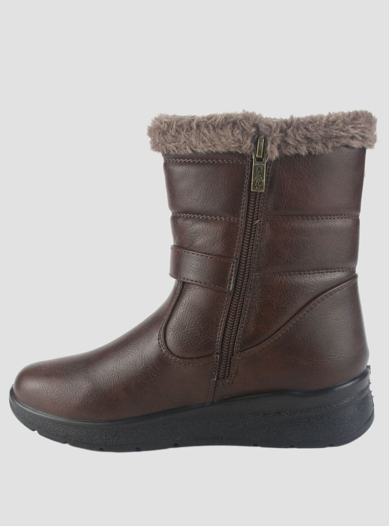 Botin Chalada Mujer Canet-1 Café Casual-1