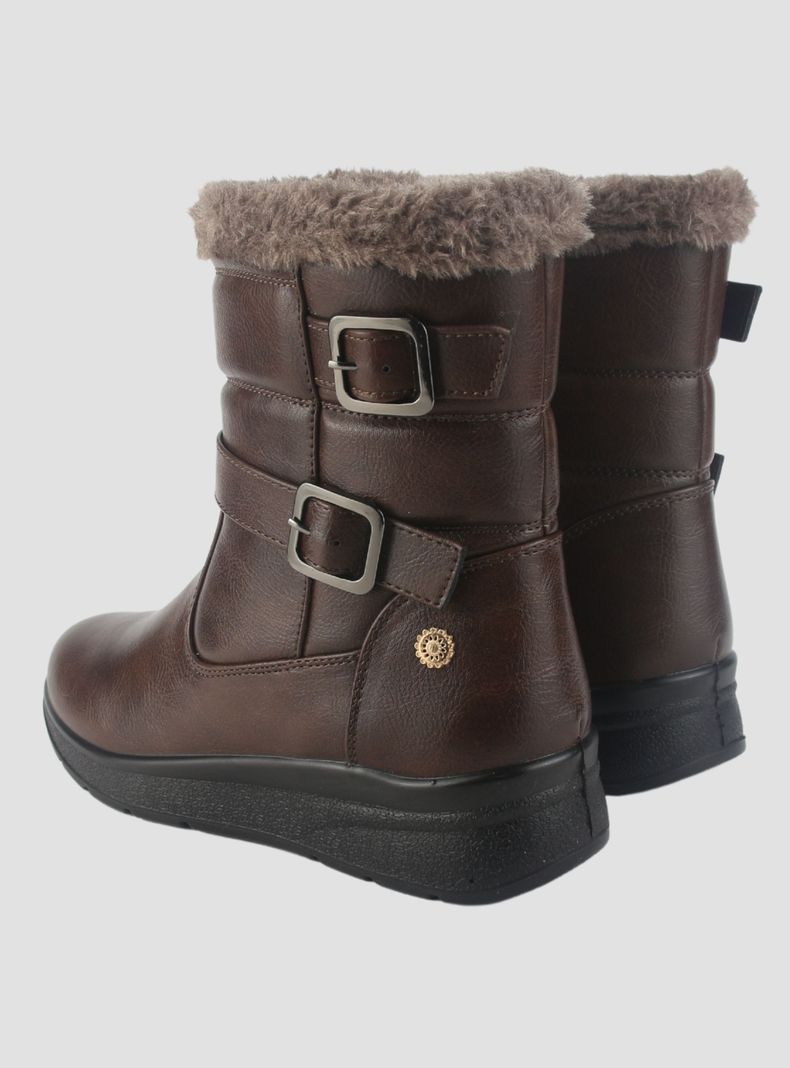 Botin Chalada Mujer Canet-1 Café Casual-5