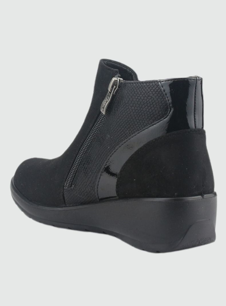 Botin Chalada Mujer Confort-5 Negro Casual-3