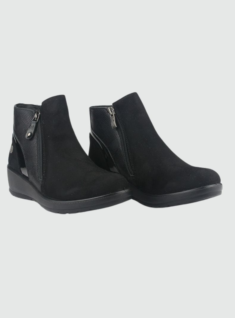 Botin Chalada Mujer Confort-5 Negro Casual-4