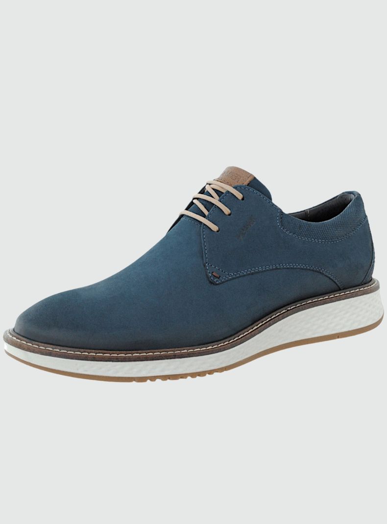 Zapato Ferracini Hombre 3301-586 Azul Casual-0