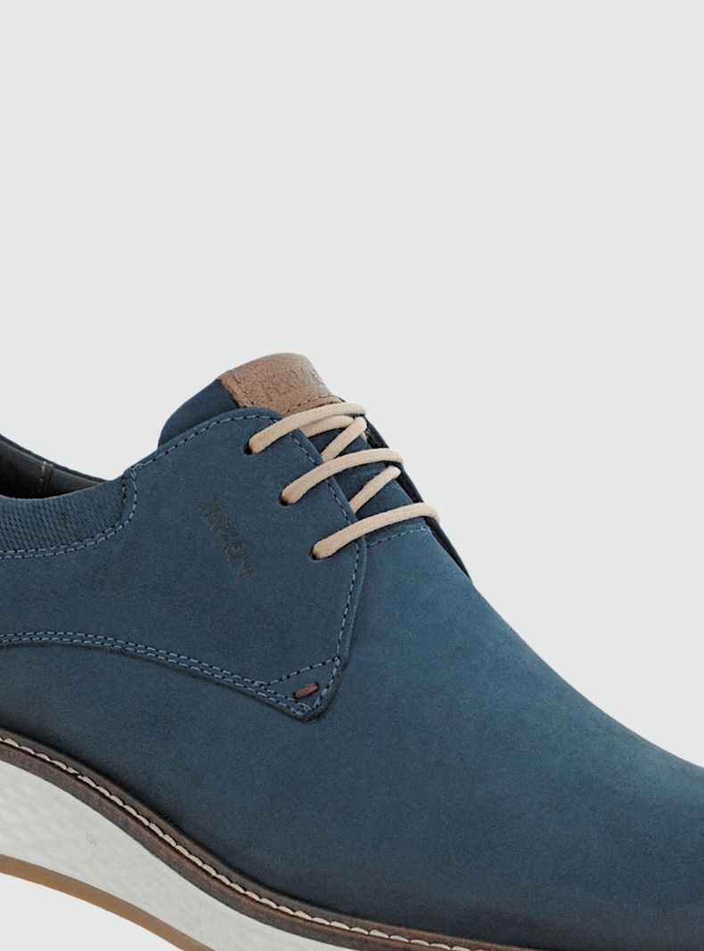 Zapato Ferracini Hombre 3301-586 Azul Casual-1