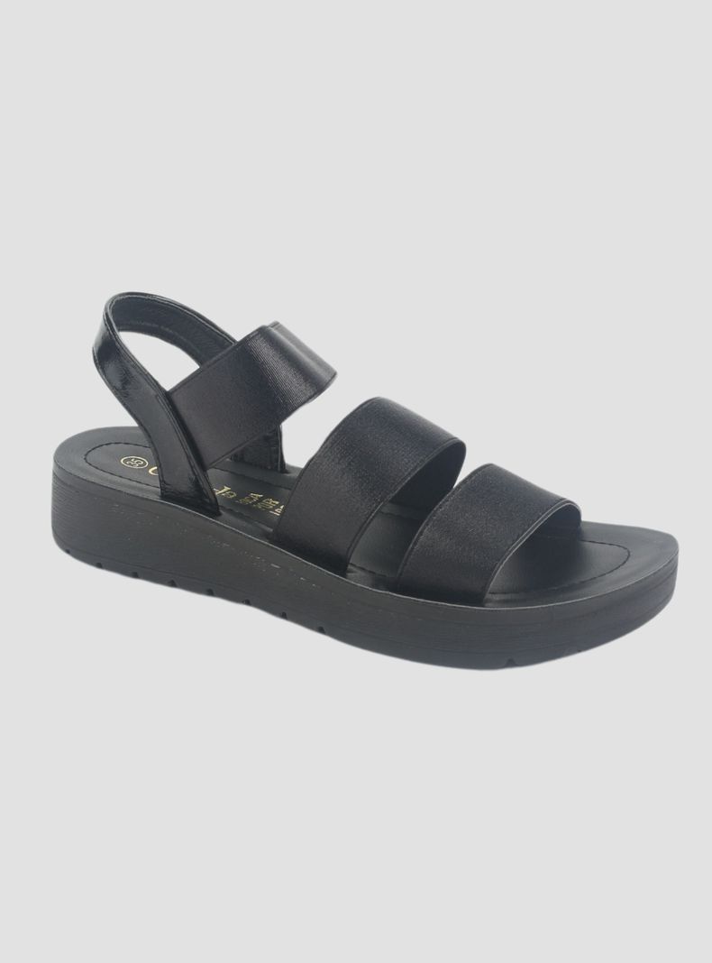 Sandalia Chalada Mujer Quantah-20 Negro Casual-2