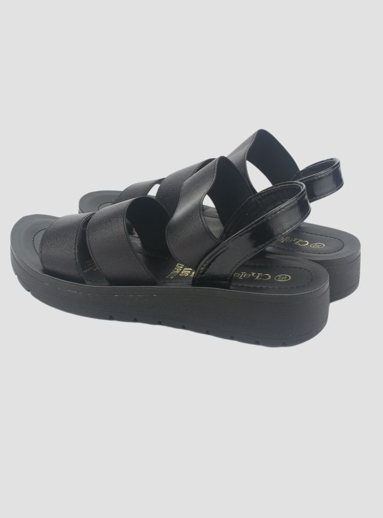 Sandalia Chalada Mujer Quantah-20 Negro Casual-5
