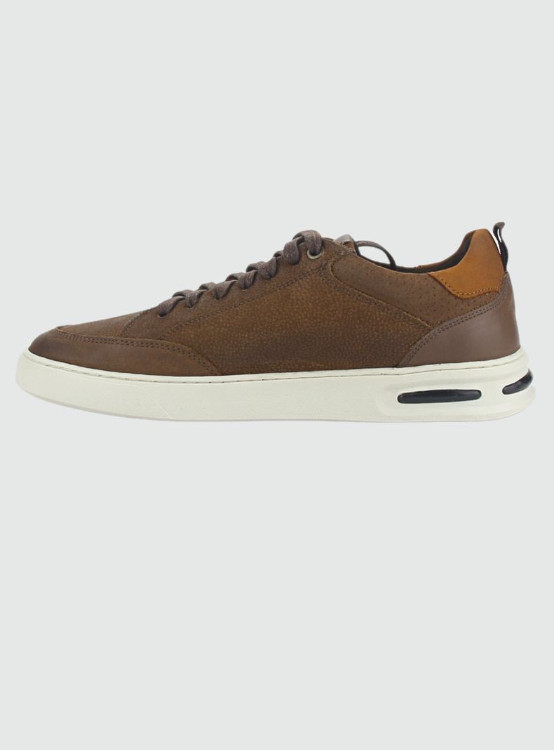 Zapatilla Ferracini Hombre 1827 N Chocolate Casual-1