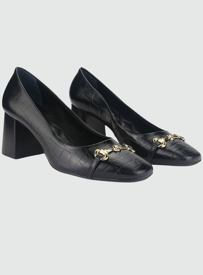 Zapato Jorge Bischoff Mujer J10764029 Negro Casual-4