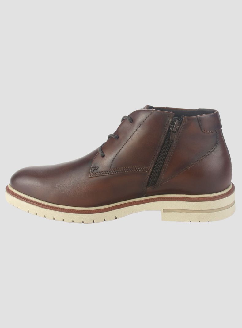 Botin Ferracini Hombre 5437 Firenze Café Casual-1