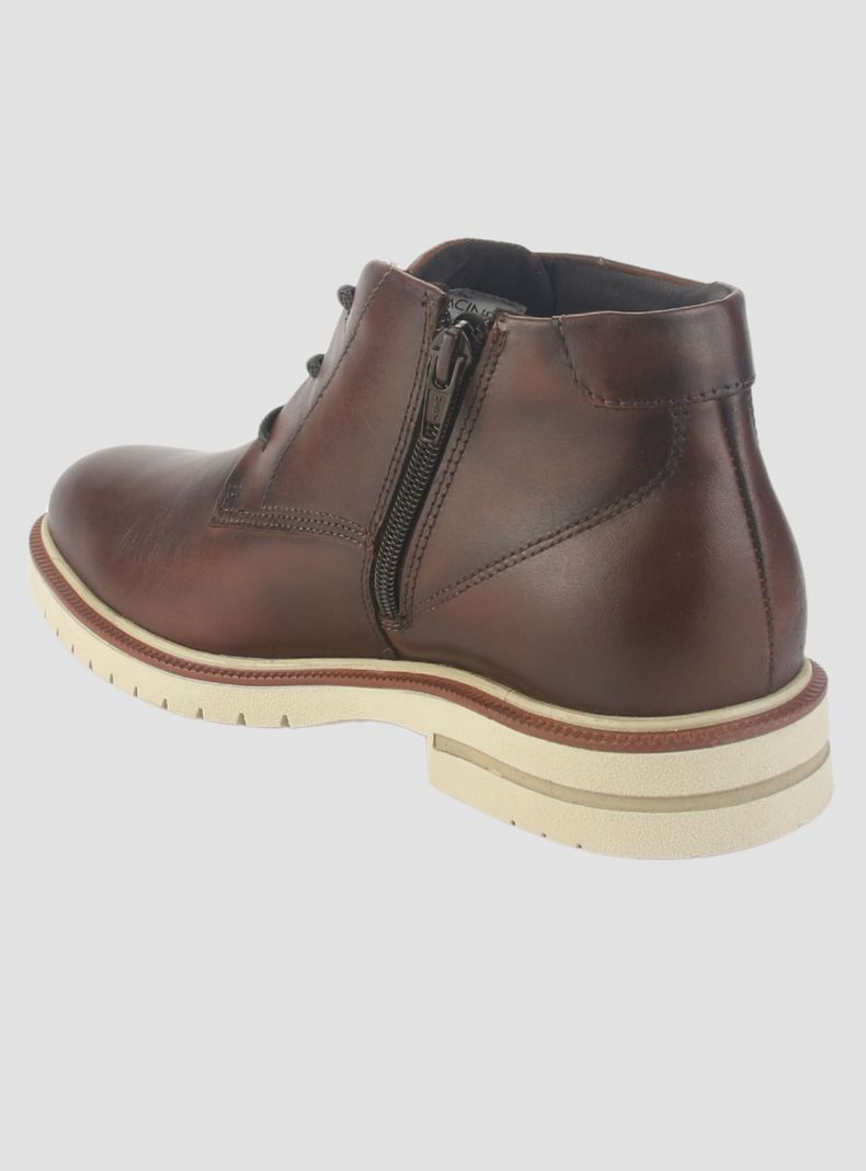 Botin Ferracini Hombre 5437 Firenze Café Casual-3