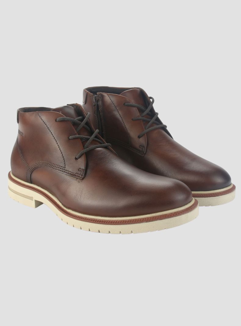Botin Ferracini Hombre 5437 Firenze Café Casual-4
