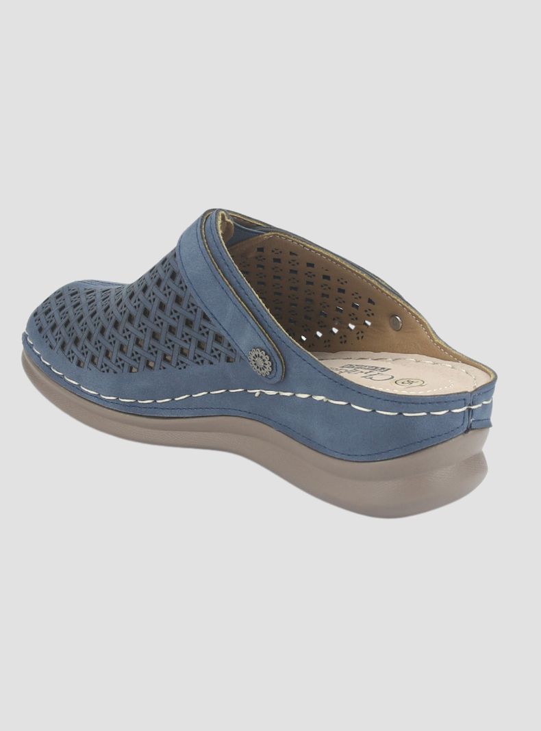 Zapato Chalada Mujer Musa-3 Azul Casual-3