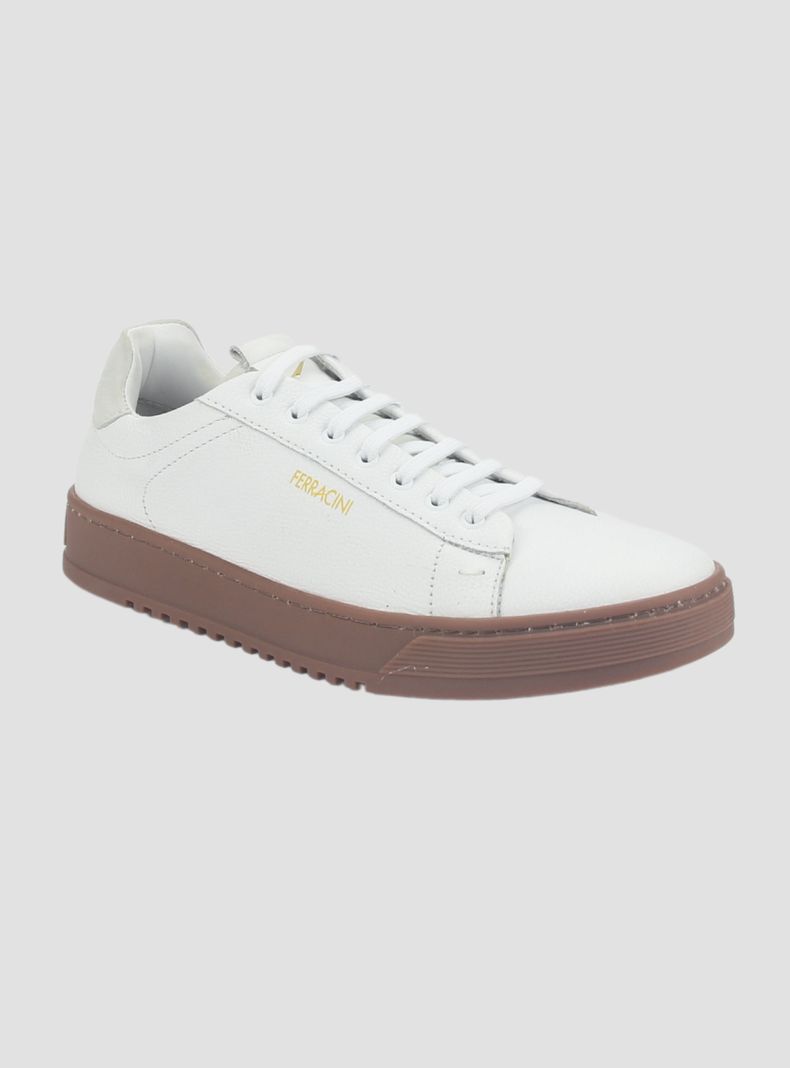 Zapatilla Ferracini Hombre 9130 Blanco Casual-2