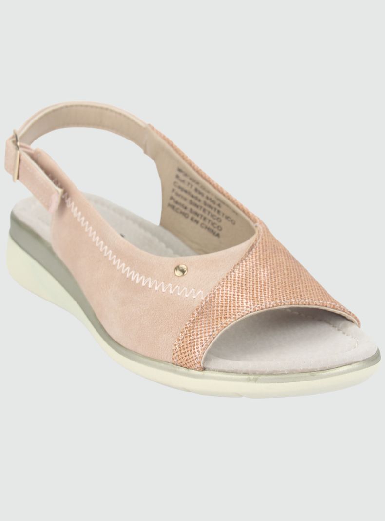 Sandalia Chalada Mujer Floro-5 Rosado Casual-2