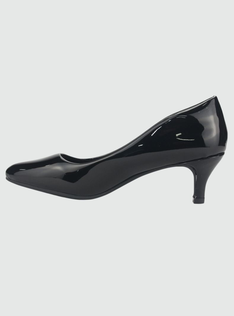 Zapato Chalada Mujer Conforto-10 Negro Casual-1