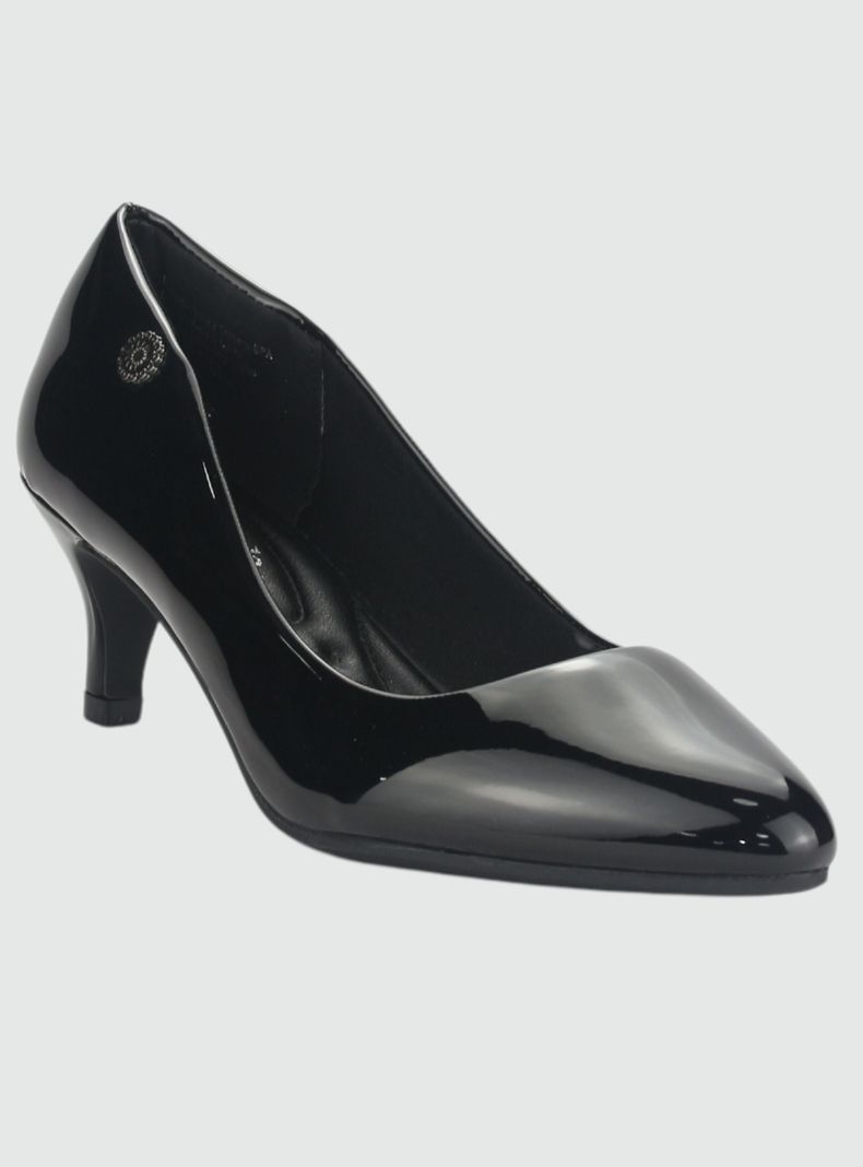 Zapato Chalada Mujer Conforto-10 Negro Casual-2