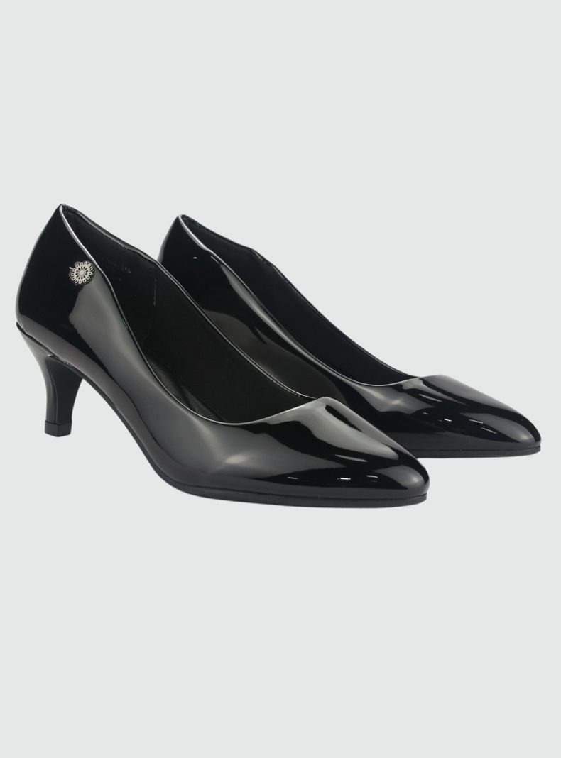 Zapato Chalada Mujer Conforto-10 Negro Casual-4