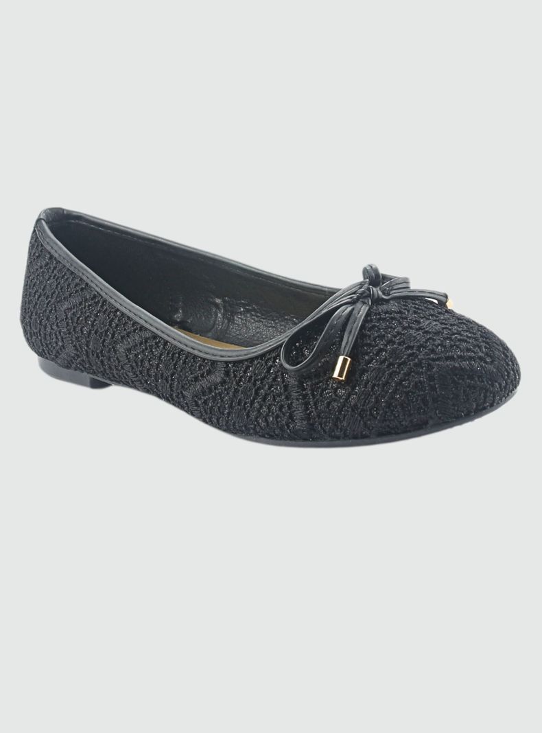 Ballerina Chalada Mujer Nathan-27 Negro Casual-2