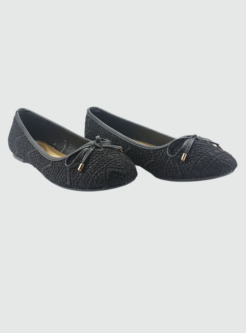 Ballerina Chalada Mujer Nathan-27 Negro Casual-4