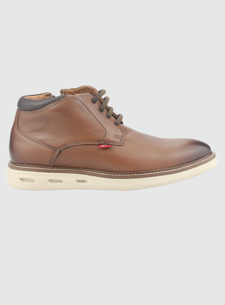 Botin Ferracini Hombre 4162 D Café Casual-0