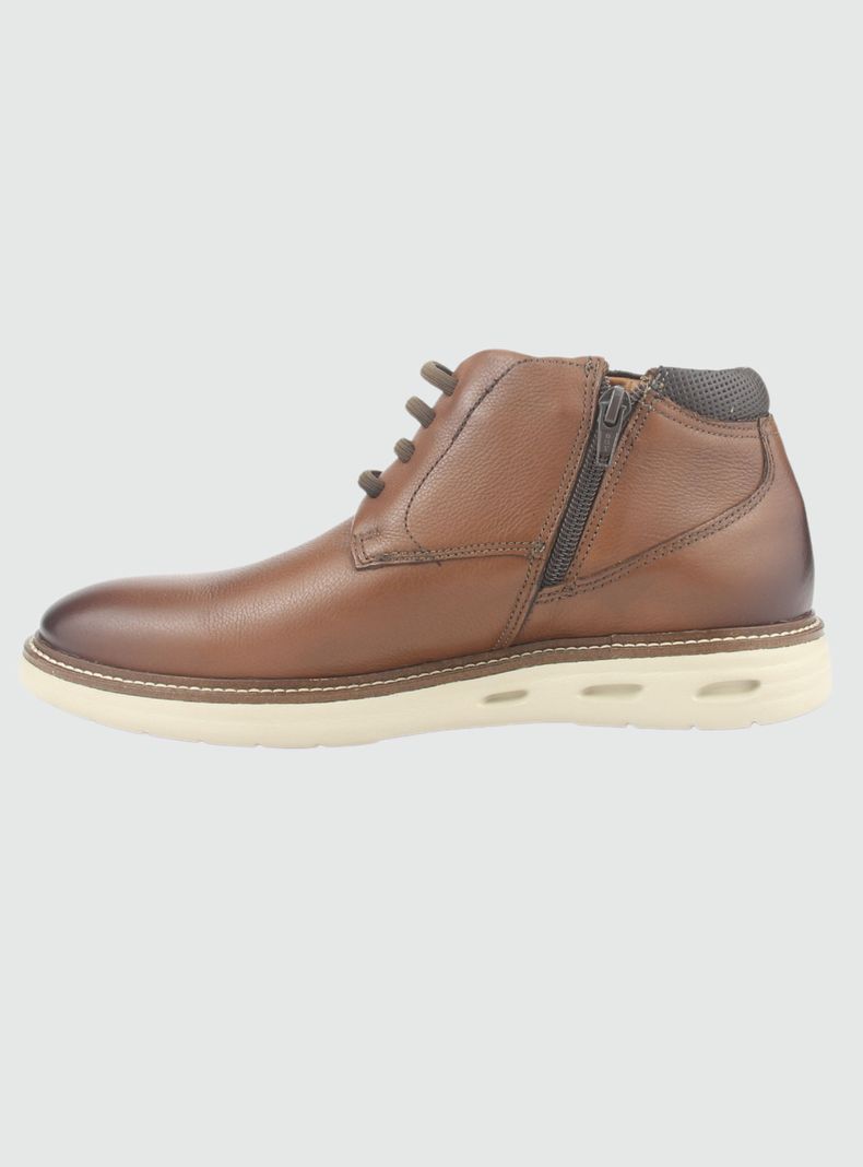 Botin Ferracini Hombre 4162 D Café Casual-1