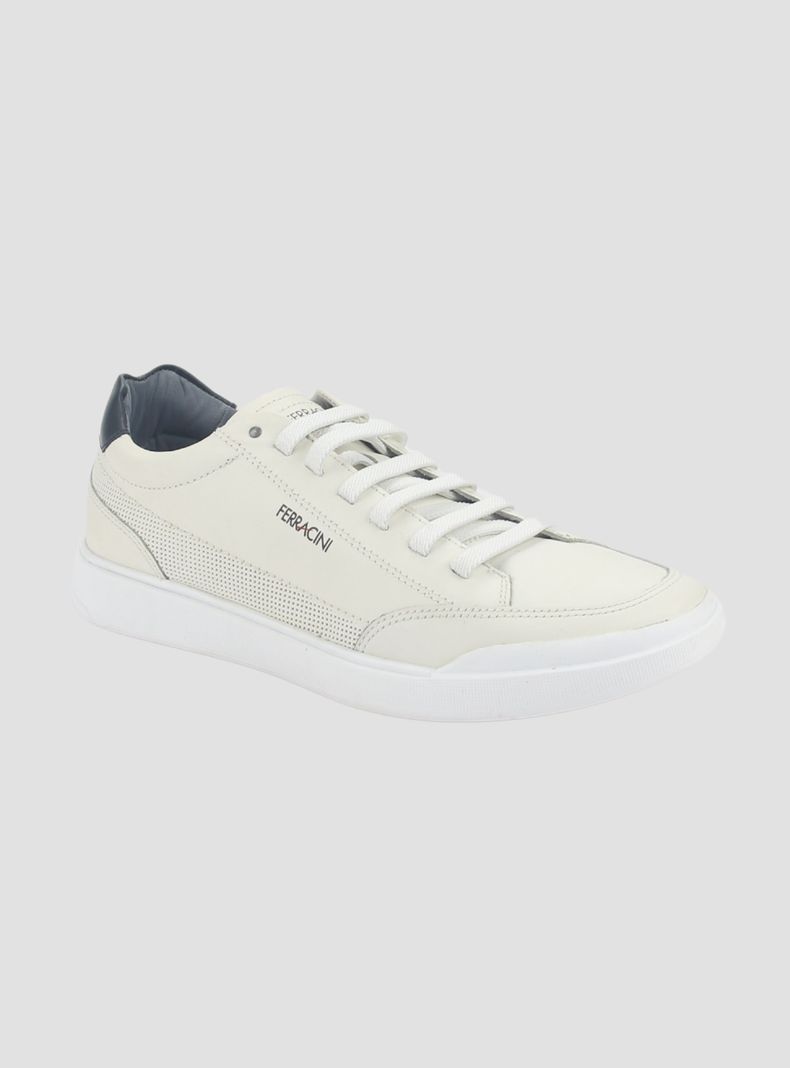 Zapatilla Ferracini Hombre 1056 Blanco Casual-2