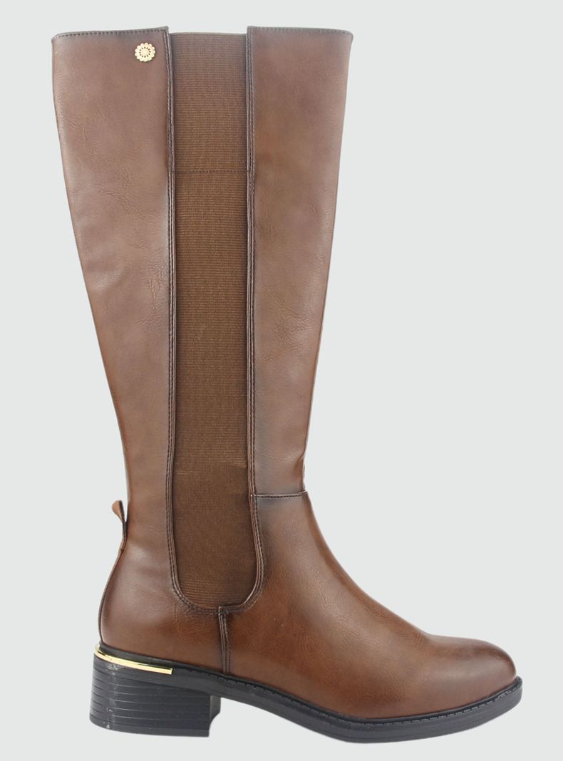 Bota Chalada Mujer Trafa-1 Café Casual-0