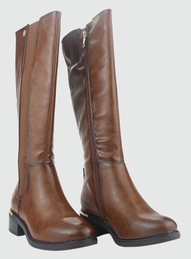 Bota Chalada Mujer Trafa-1 Café Casual-4