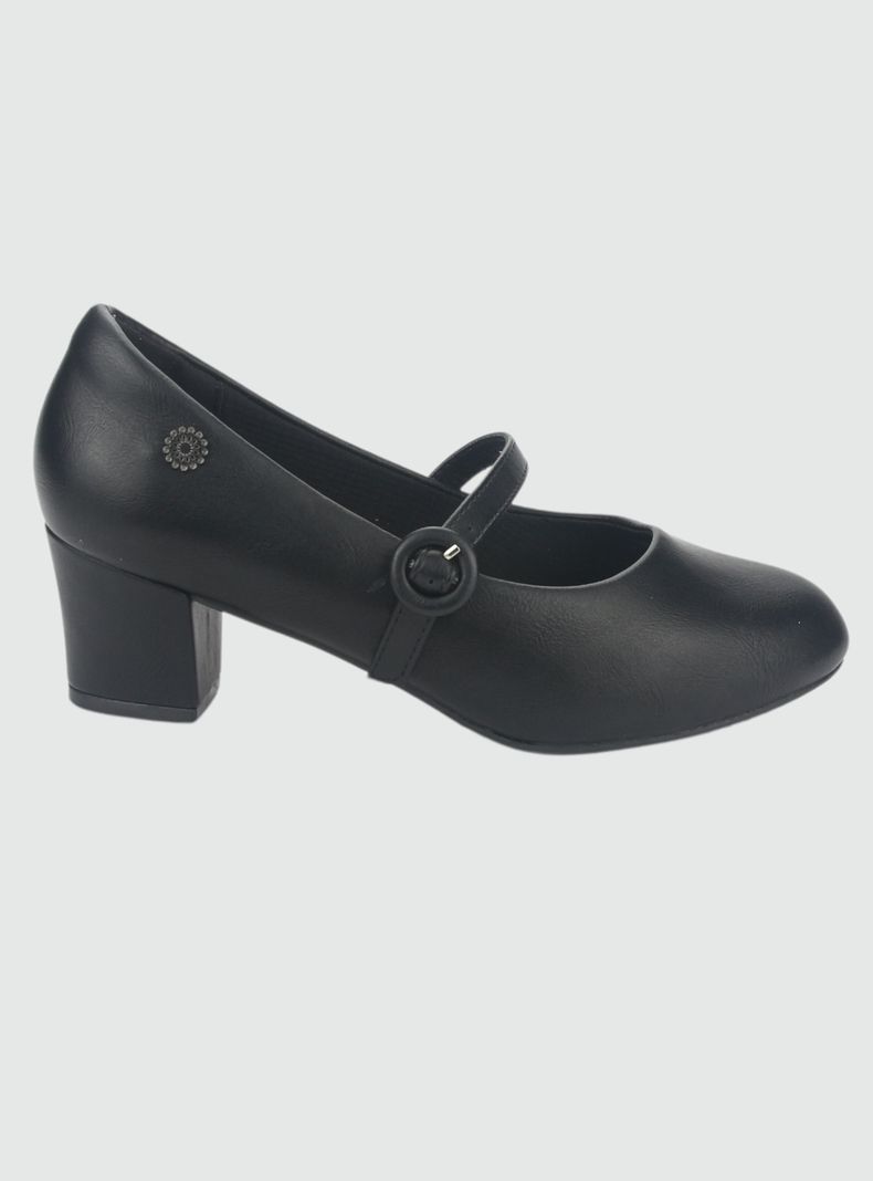 Zapato Chalada Mujer Flexi-51 N Negro Casual-0